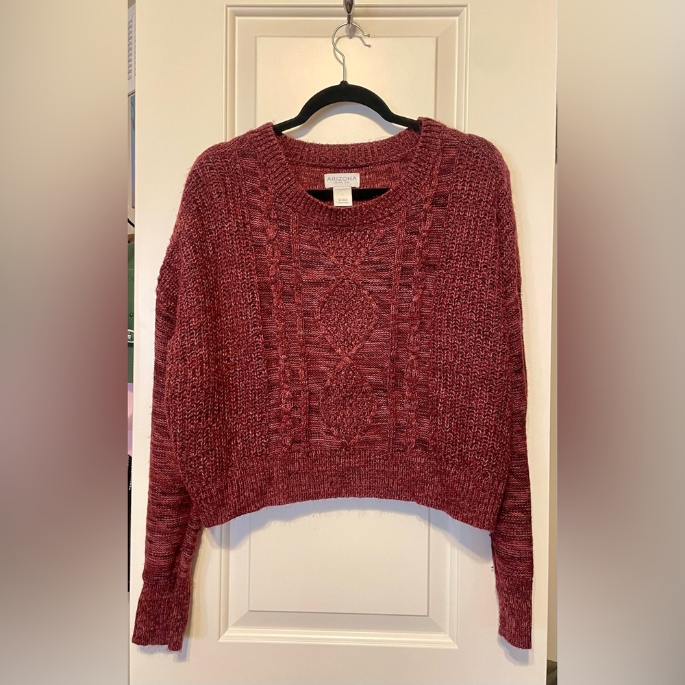 Arizona Brand Burgundy Sweater Size Large